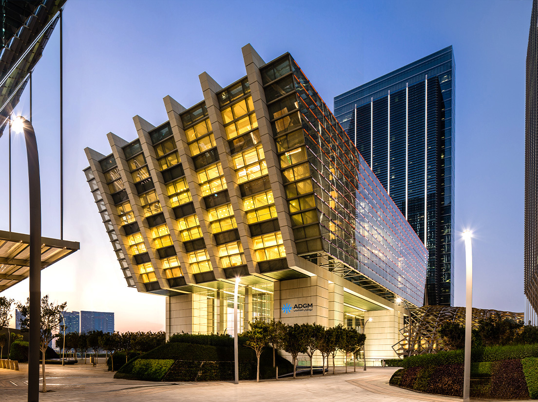 ADGM building, Al Maryah Island, Abu Dhabi